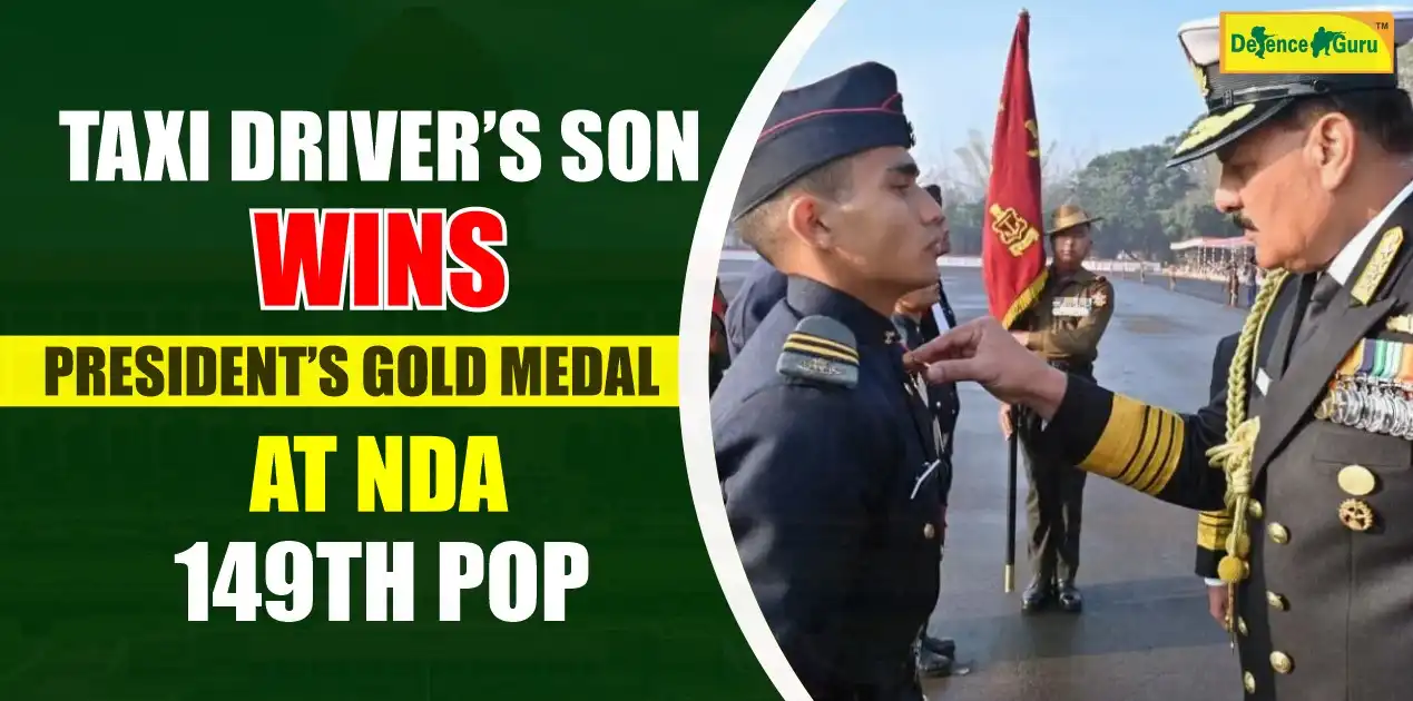 Taxi Driver’s Son Wins President’s Gold Medal
